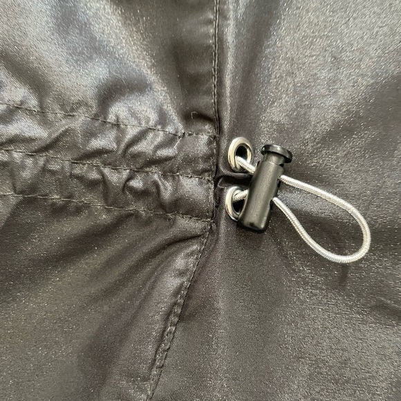 Fila Jacket and coats women’s Designer front zipper pull side black windbreaker - Picture 5 of 7